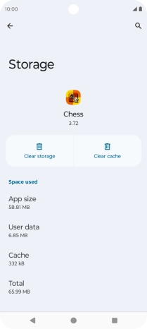 Press Clear cache. Press Clear cache.
