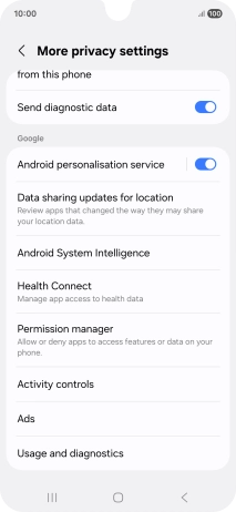 Press Permission manager. Press Permission manager.