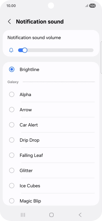 Press the required message tones to hear them. Press the required message tones to hear them.