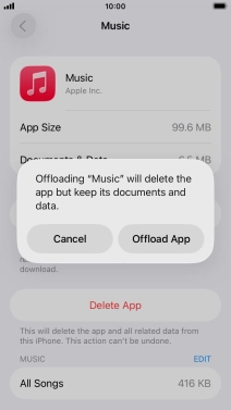 Press Offload App. Press Offload App.
