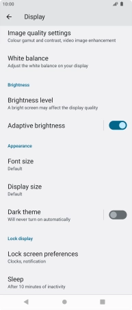 Press the indicator next to Press the indicator next to