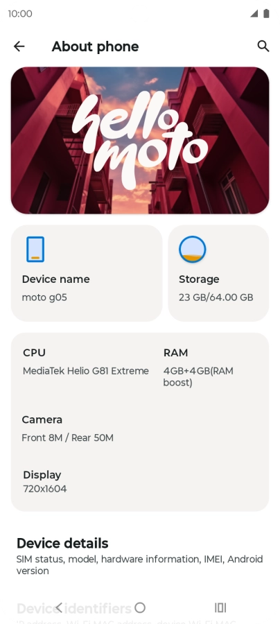 Press Device details. Press Device details.