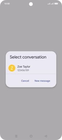 Press New message.