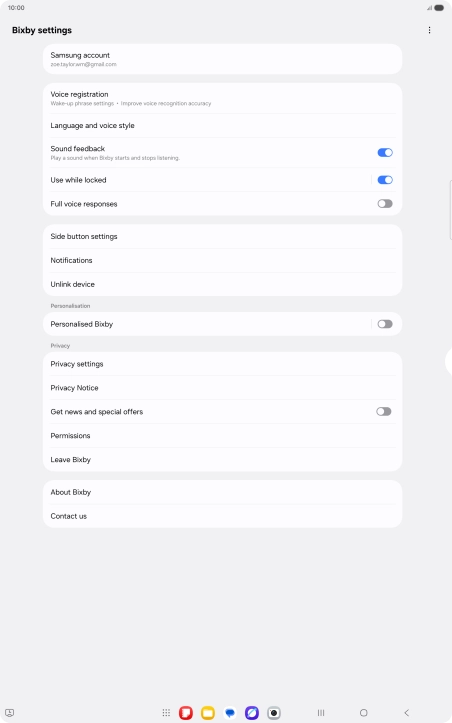Press Voice registration and follow the instructions on the screen to turn automatic activation on or off. Press Voice registration and follow the instructions on the screen to turn automatic activation on or off.
