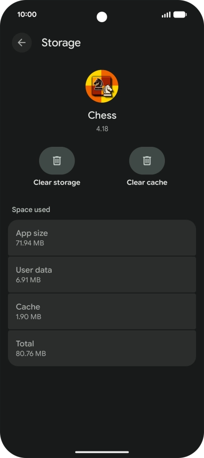 Press Clear cache. Press Clear cache.