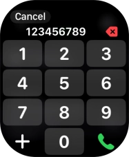 Key in the required number and press the call icon. Key in the required number and press the call icon.