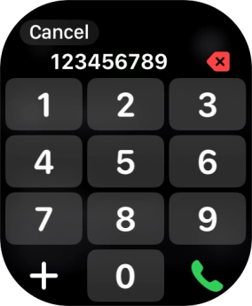 Key in the required number and press the call icon. Key in the required number and press the call icon.