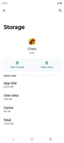 Press Clear cache. Press Clear cache.