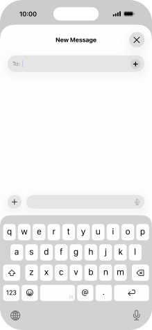 Press the add icon. Press the add icon.