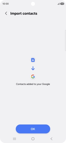 Press OK. Press OK.