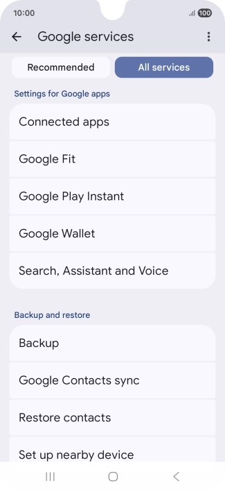 Press Search, Assistant and Voice. Press Search, Assistant and Voice.
