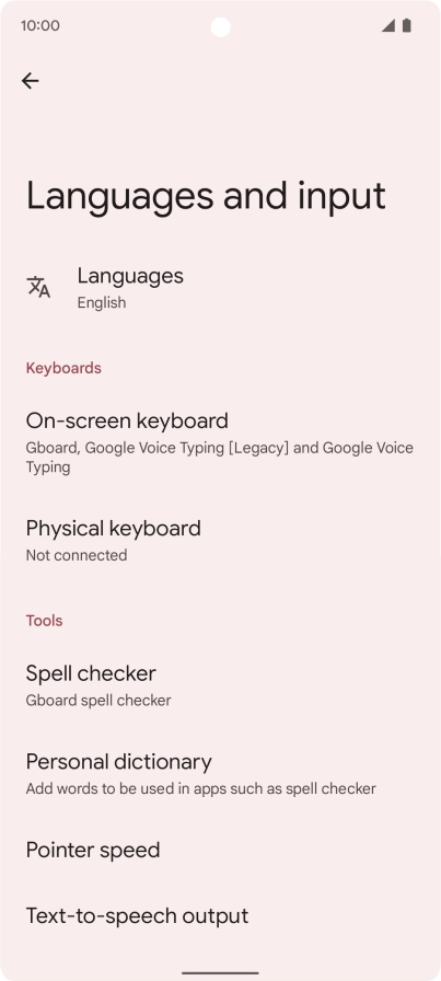 Press Languages. Press Languages.