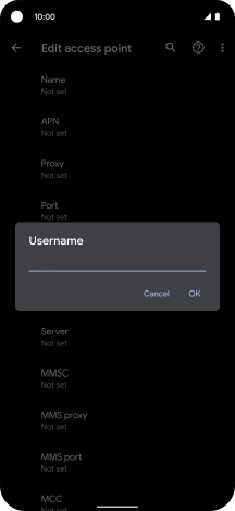 Key in wap and press OK.