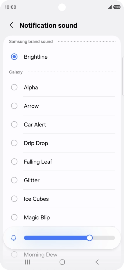 Press the required message tones to hear them. Press the required message tones to hear them.
