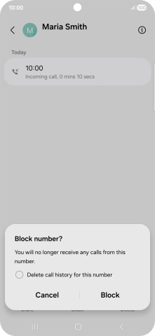 Press Block.