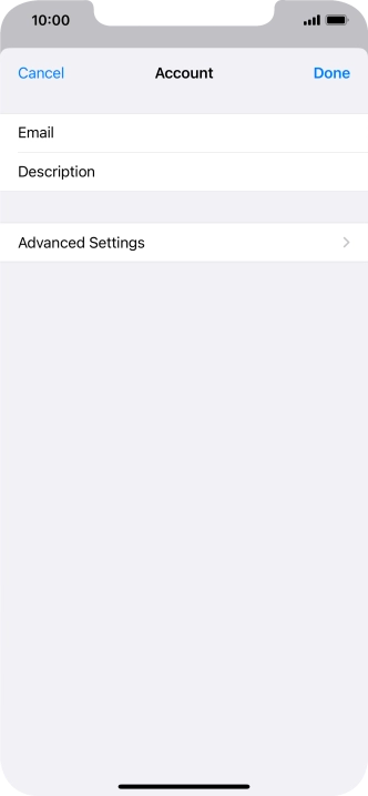 Press Advanced Settings.