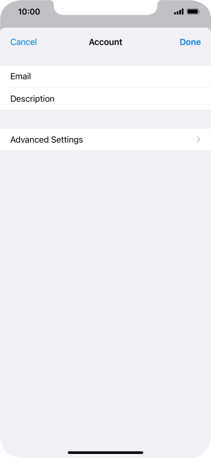 Press Advanced Settings.