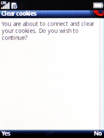Press the Left selection key. Press the Left selection key.