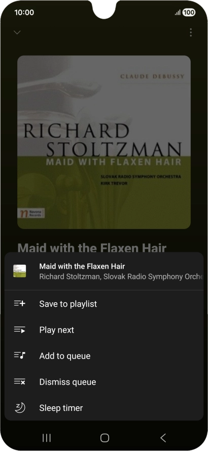 Press the add icon.