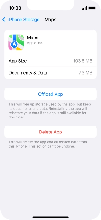 Press Offload App. Press Offload App.
