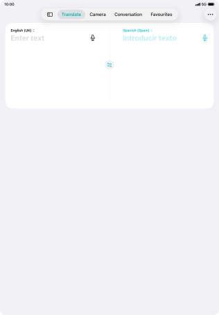 Press the first drop down list. Press the first drop down list.