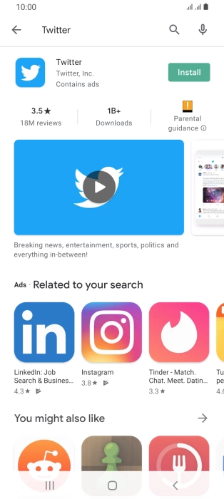Press Twitter.