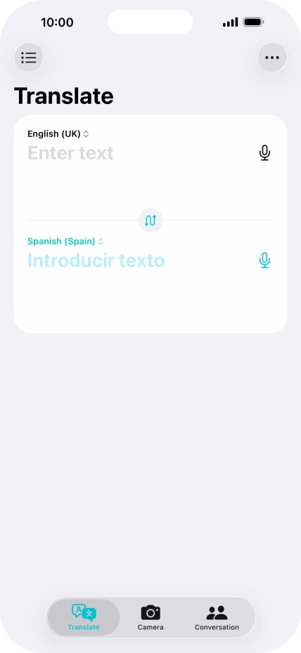 Press the first drop down list. Press the first drop down list.
