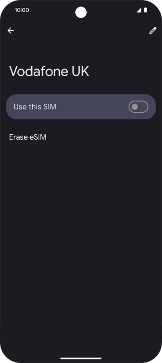 Press the indicator next to Press the indicator next to