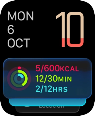 Slide your finger up or down on the stack to select the required widget. Slide your finger up or down on the stack to select the required widget.