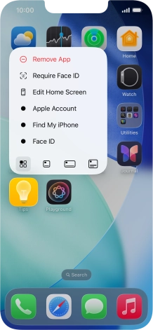 Press Remove App. Press Remove App.
