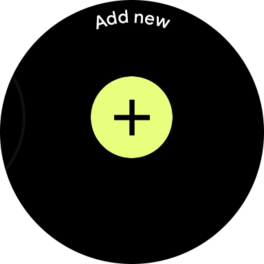 Press the add icon.