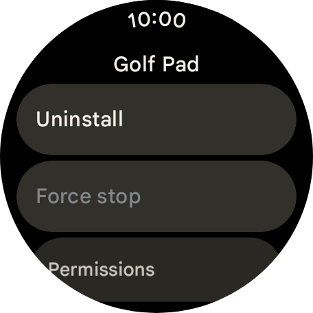 Press Uninstall.