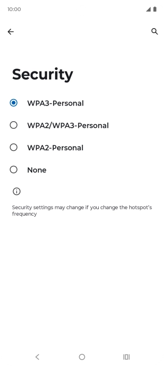 Press the Return key. Press the Return key.