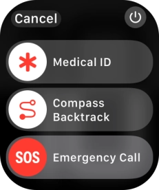 Press the power off icon.