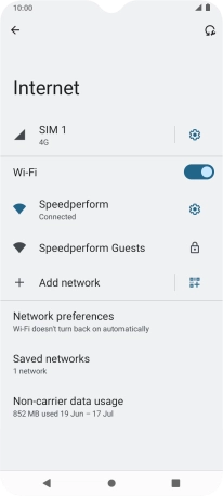 Press the Home key to return to the home screen. Press the Home key to return to the home screen.