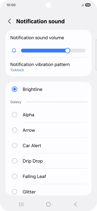 Press the required message tones to hear them. Press the required message tones to hear them.