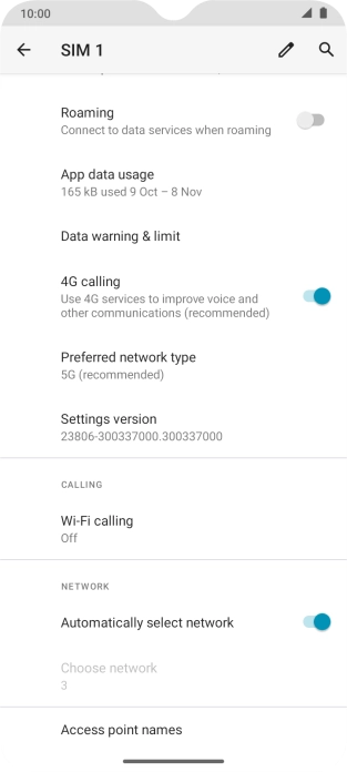 Press the indicator next to Press the indicator next to