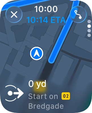 Follow the instructions on the screen to go to the required destination. Follow the instructions on the screen to go to the required destination.