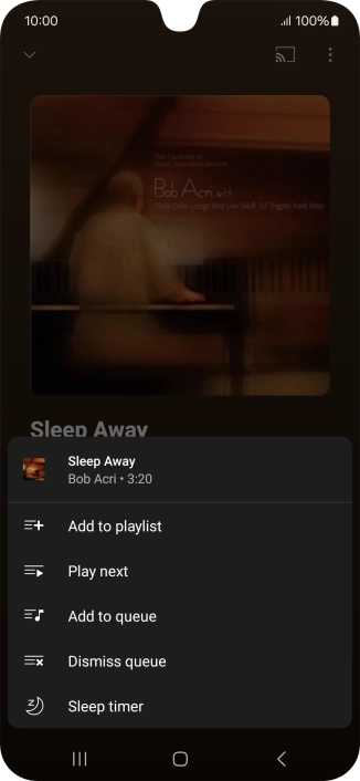 Press the add icon. Press the add icon.