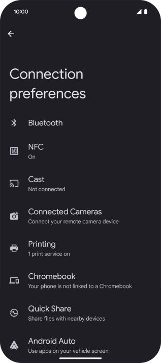 Press NFC.