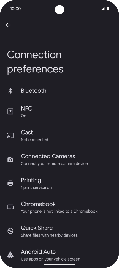 Press NFC.