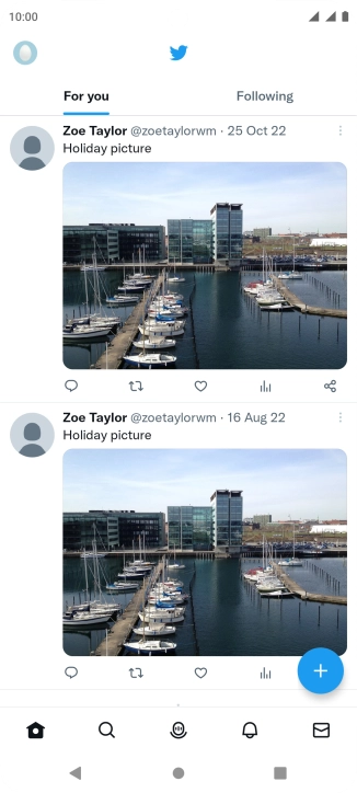 Press the add icon.