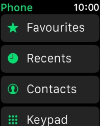 Press the Digital Crown twice to return to the home screen. Press the Digital Crown twice to return to the home screen.