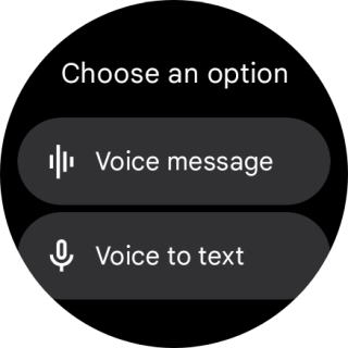 Press the required setting and follow the instructions on the screen to record and send the required reply. Press the required setting and follow the instructions on the screen to record and send the required reply.