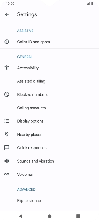 Press Calling accounts. Press Calling accounts.