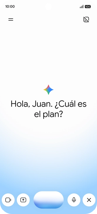 Habla con Gemini del tema que quieras.