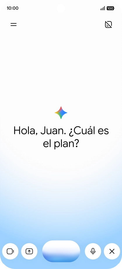 Habla con Gemini del tema que quieras.