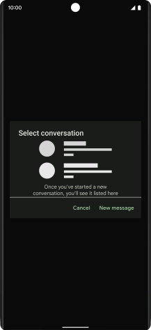 Press New message.