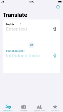 Press the first drop down list. Press the first drop down list.