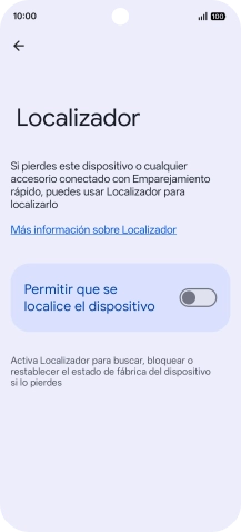 Pulsa el indicador junto a Pulsa el indicador junto a